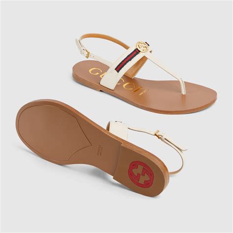 Women's Interlocking G Web sandal 